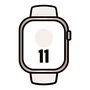 Apple Watch Series 11 GPS 46mm Oro Rosa Correa Rosa Rubor (S/M)